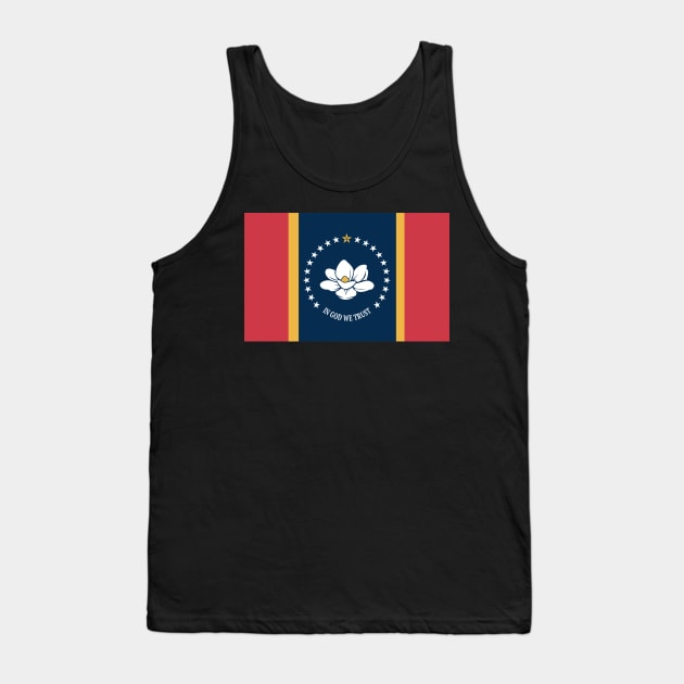 Mississippi Tank Top by Wickedcartoons